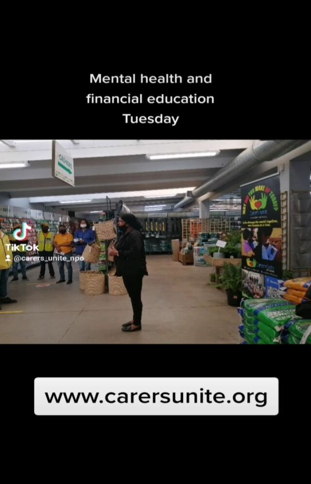 Mental health and financial education Tuesday.